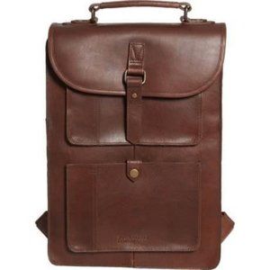 Timberland Boot Company - “Lost History” Men’s Brown Cow Leather Briefcase/Backp